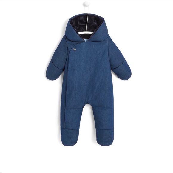 Jacadi Jackets & Coats Jacadi Baby Snowsuit Fully Velvet Lined One